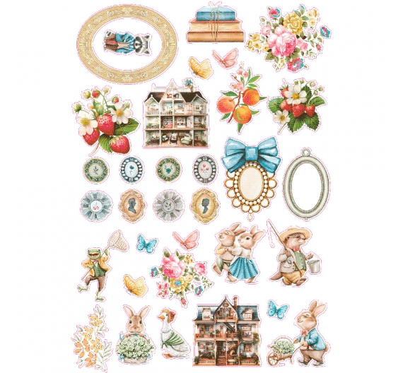 My Pretty Little House. Die Cuts