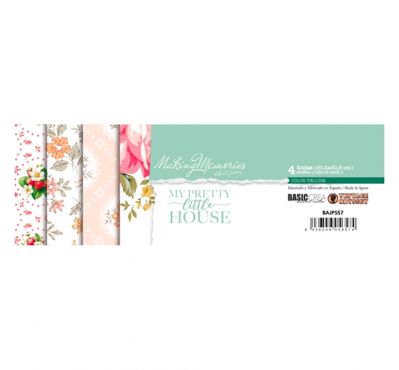 My Pretty Little House. Color Vellum 30,5 x 30,5cm