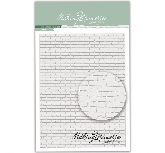 My Pretty Little House. Carpeta de Embossing Ladrillos