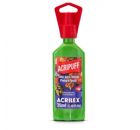 Pintura Hinchable Acripuff 35ml. 572 Vede Aguacate