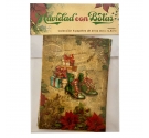Navidad con Botas. Colección 6 papeles de arroz (10,5 x 14,8cm). Molinete Scrap.