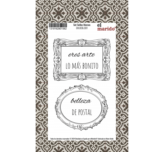 Set Sellos Marcos (10,5 x 15cm)