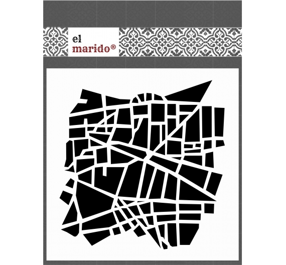 Stencil Callejero (15 x 15cm)