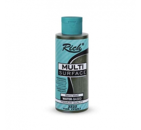 Multi Superficie Rich 120cc. - Verde Oliva