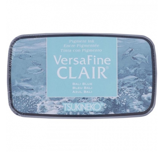 Tinta VersaFine Clair Ink Pad - Azul Bali/Bali Blue