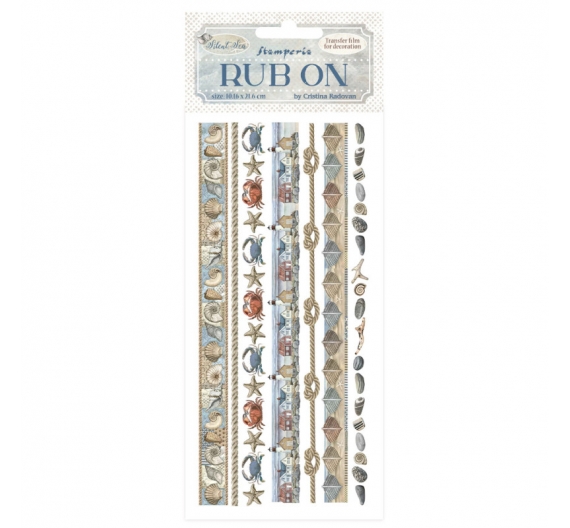 Silent Sea Rub-on - Rayas