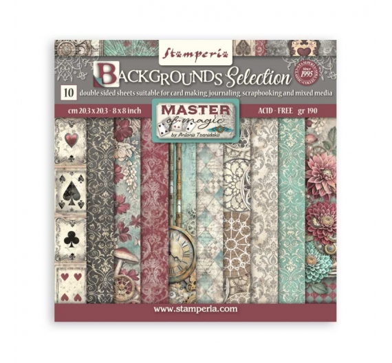 Master of Magic Backgrounds 20,3 x 20,3cm