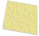 My Pretty Little Sunny House. Paper Press Flowers on Yellow