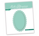 My Pretty Little Sunny House. Troquel Doily Oval - 2 piezas