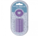 Pack 11 Planner Disc 32mm - Corarón lila