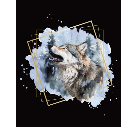 Transfer Textil 25 x 30cm. - Lobo