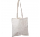 Bolsa algodón con asa larga 36 x 40cm - Natural