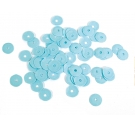 Lentejuela opaca azul 7mm. 5gr. 375u. Aprox.