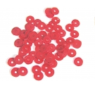 Lentejuela opaca rojo 7mm. 5gr. 375u. Aprox.