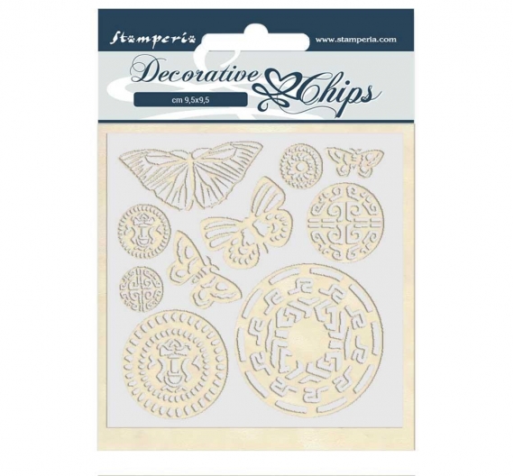 Amazonia Decorative Chips. Mariposas