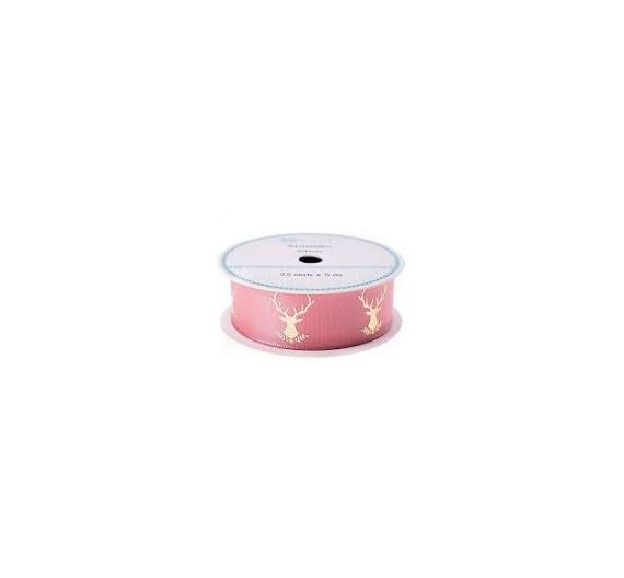 Cinta Decorativa Reno 25mm X 5m