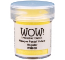 Wow! Polvos de embossing Opaque Pastel Yellow