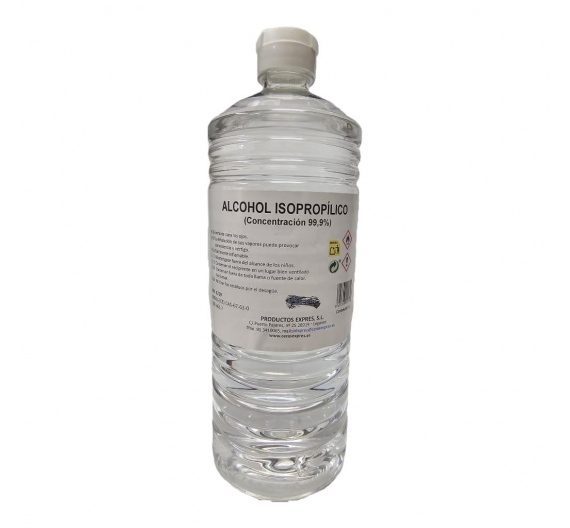 Alcohol Isopropílico 250ml Concentración 99,9%