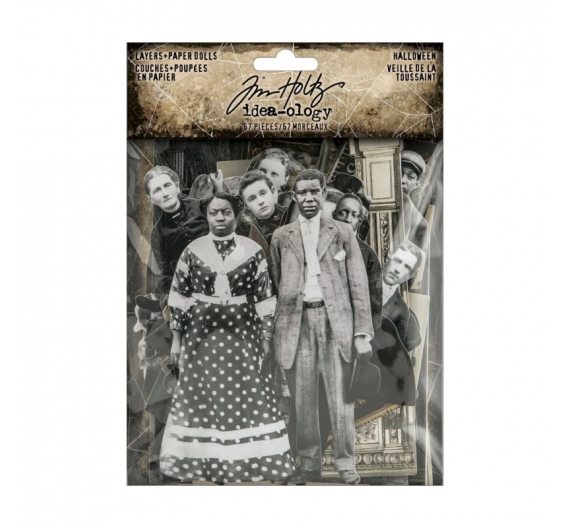 Tim Holtz Idea-ology Halloween Layers + Paper Dolls