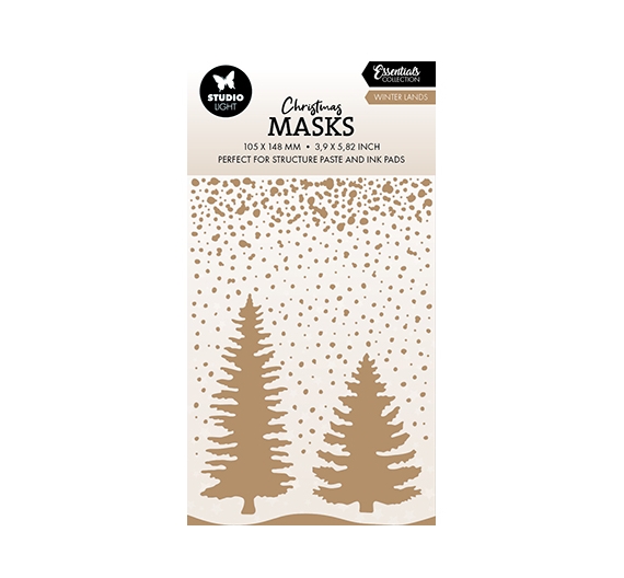 Vintage Christmas Stencil