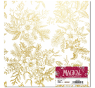 Magical. Vellum con foil Dorado 30,5 x 30,5cm.