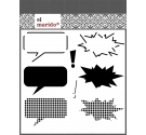 Stencil Pop (15 x 15cm)