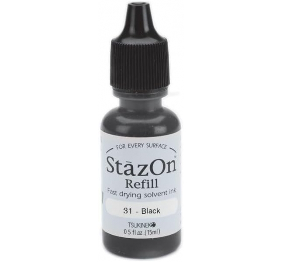 Reinker tinta Stazon - Jet Black
