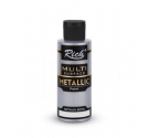 Acrílica Metálica Multi superficie Rich 120cc. - Plata Antigüa