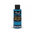 Acrílica Metálica Multi superficie Rich 120cc. - Turquesa