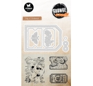 Tag & Tickets. Set sello y troquel