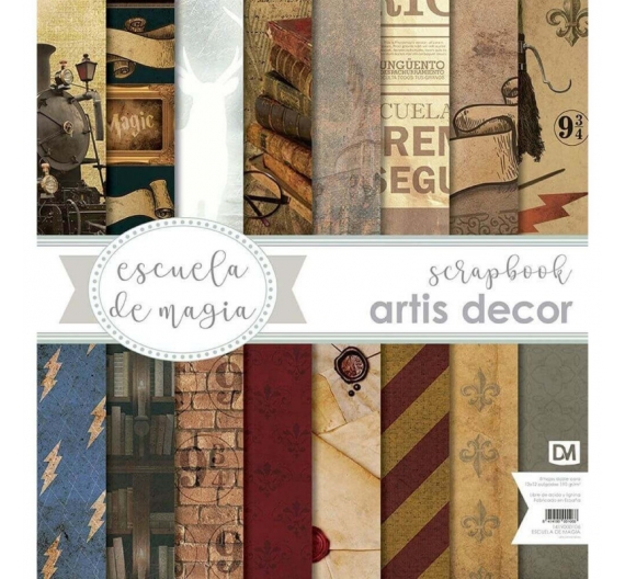 Escuela de Magia. Colección 30,5 x 30,5cm