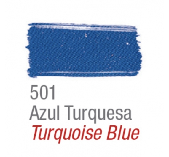 Acrilex Textil 37ml. 501 Azul Turquesa