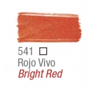 Acrilex Textil 37ml. 541 Rojo Vivo