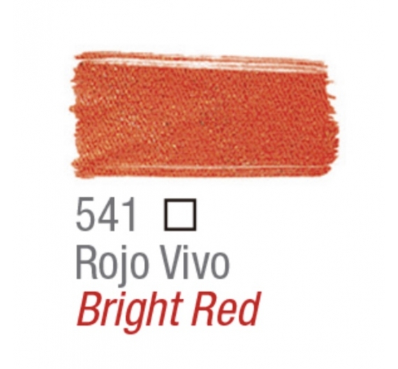 Acrilex Textil 37ml. 541 Rojo Vivo