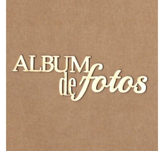 Chipboard "Álbum de fotos"