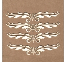 Chipboard "Borde imperial"