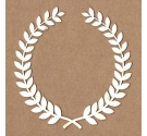 Chipboard "Laurel"