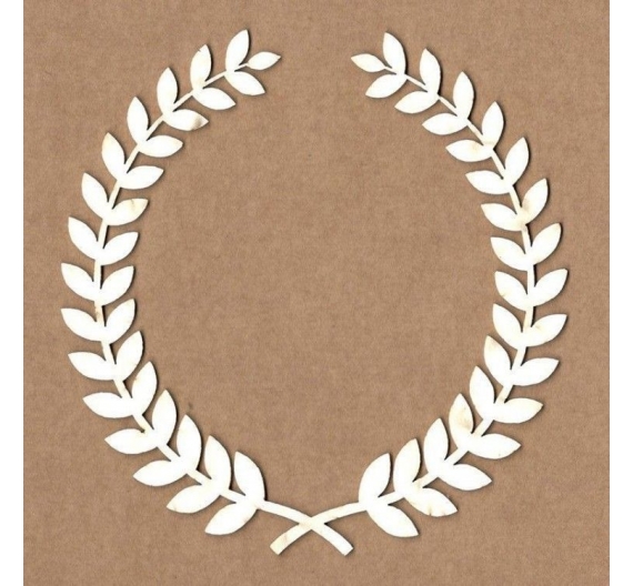 Chipboard "Laurel"