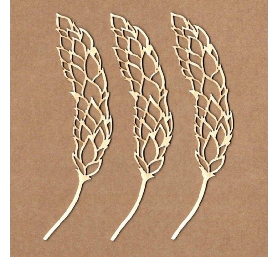 Chipboard "Rama de lupino"