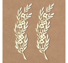 Chipboard "Rama de adelfa"
