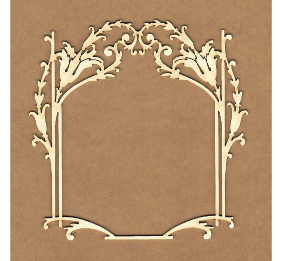 Chipboard "Marco Florencia cuadrado"
