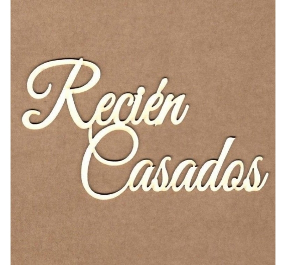 Chipboard "Recién casados"