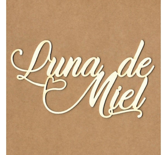 Chipboard "Luna de Miel"