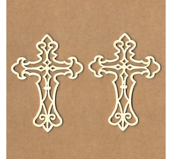 Chipboard "Cruz forjada"