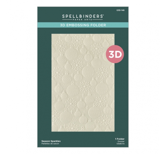 Carpeta de Embossing Season Sparkles 14,5 x 22cm﻿