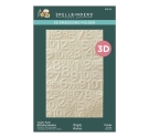 Carpeta de Embossing Numbers 14,5 x 22cm