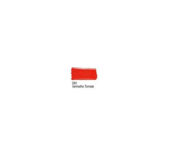 Acrilex Textil 37ml. 583 Rojo tomate