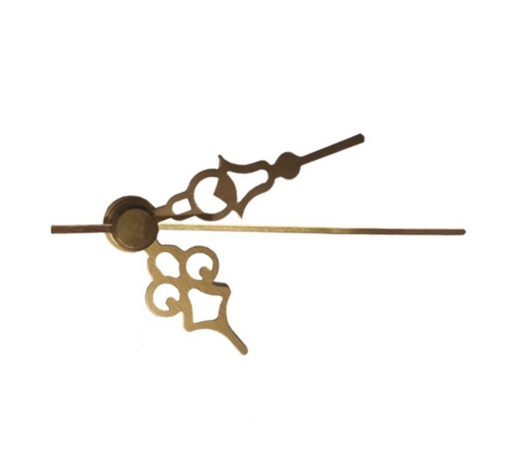 Kit de manillas dorada 40 mm con segundero para maquinaria de reloj