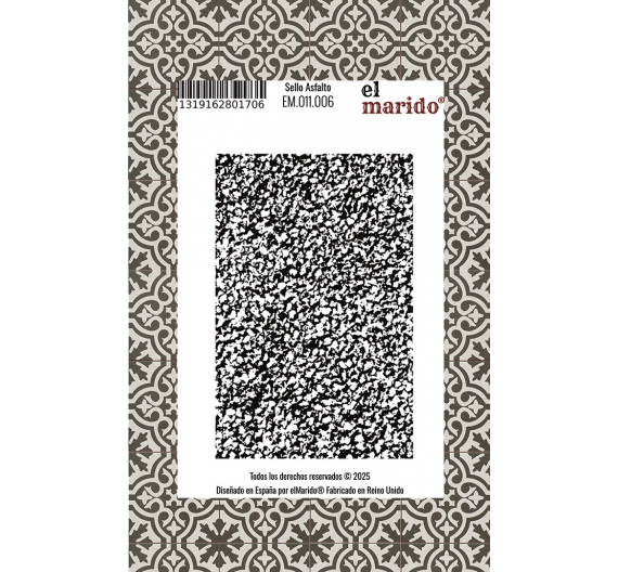 Sello Asfalto (7,5 x 10,5cm)