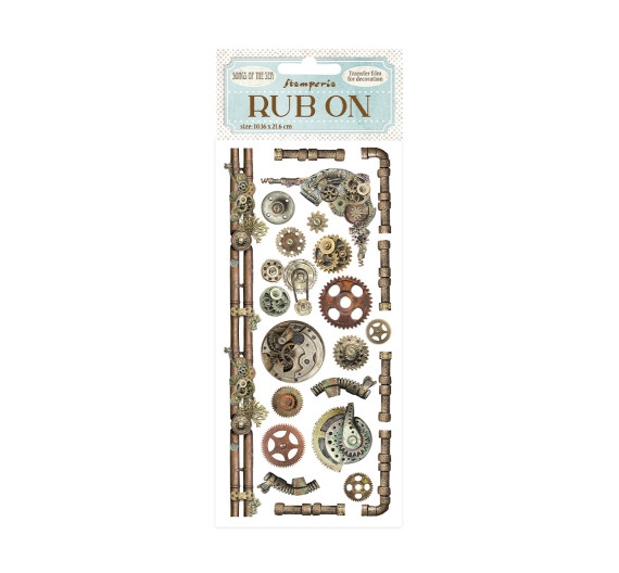 Songs of the Sea Rub-on - Tubos